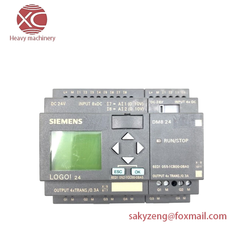 SIEMENS 6ED1 052-1CC00-0BA5 LOGIC MODULE, DISPLAY