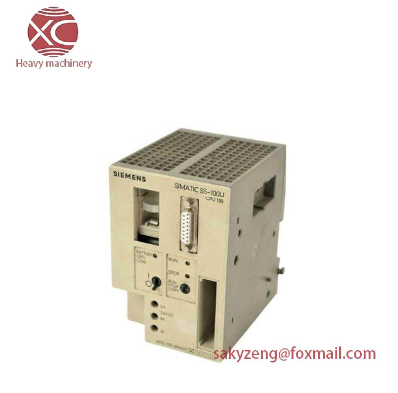 SIEMENS 6ES5100-8MA02 CPU 100 Central processing unit