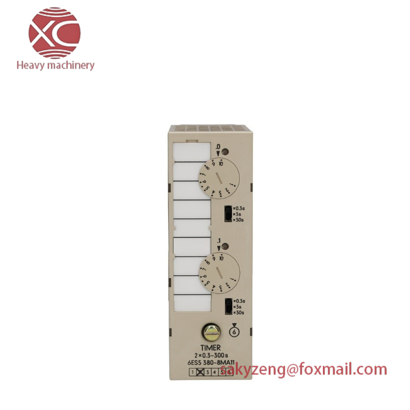 SIEMENS 6ES5380-8MA11 Timer Module