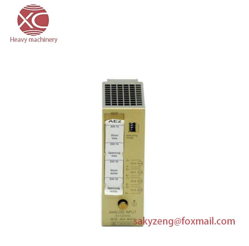 SIEMENS 6ES5464-8MF21 Analog Input Module