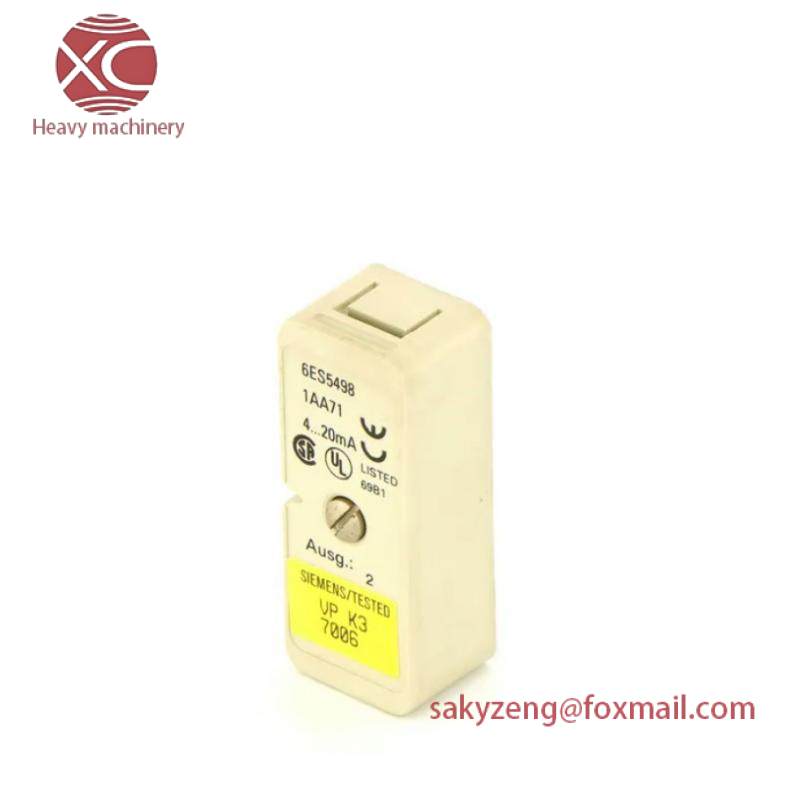 SIEMENS 6ES5498-1AA71 Analog Input SubModule
