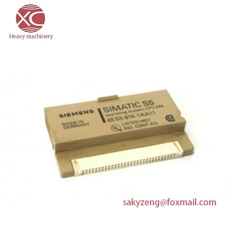 SIEMENS 6ES5816-1AA11 Operating System Module