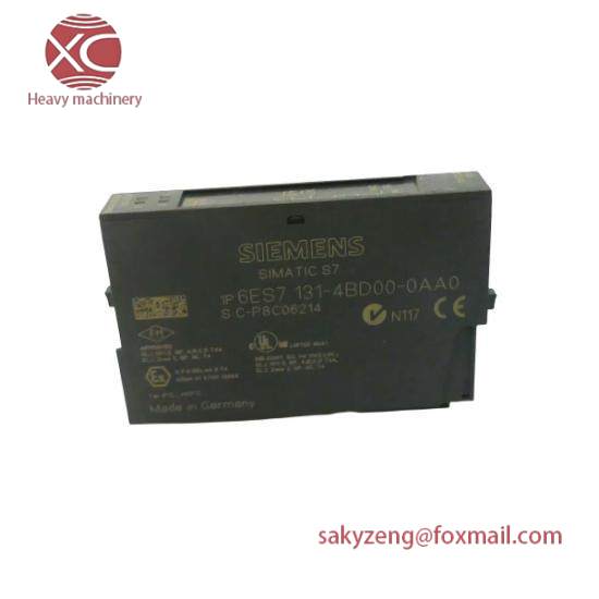 6ES7131-4BD00-0AA0  SIEMENS SIMATIC  Digital Input Module