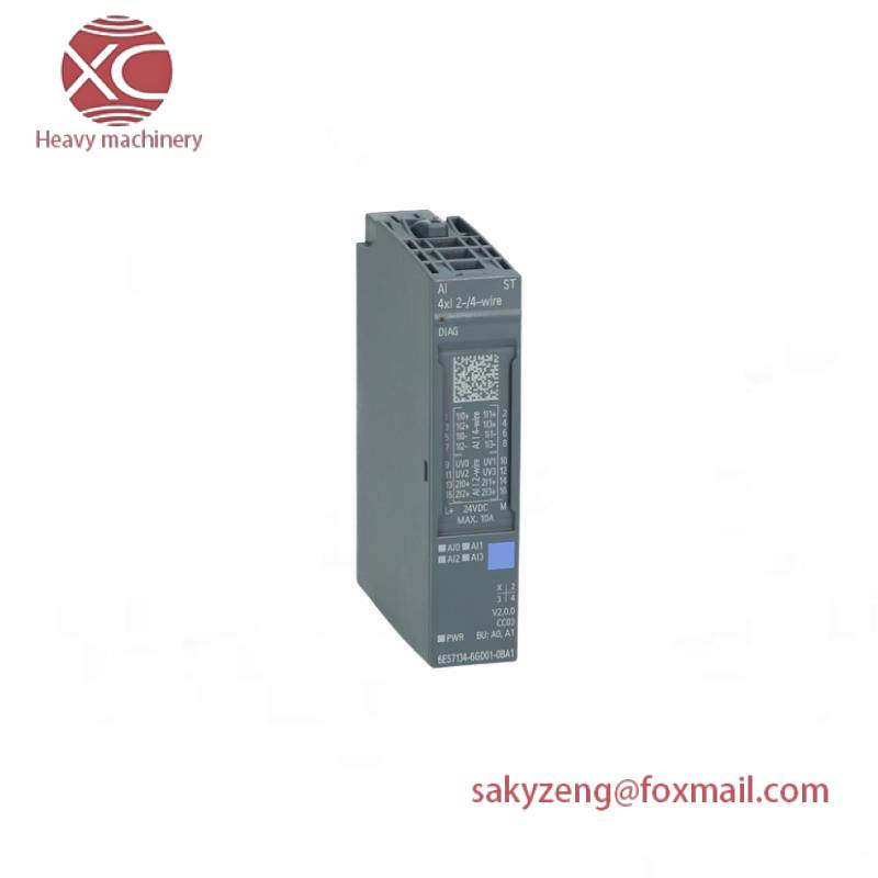SIEMENS 6ES7134-6GD01-0BA1 ANALOG INPUT MODULE