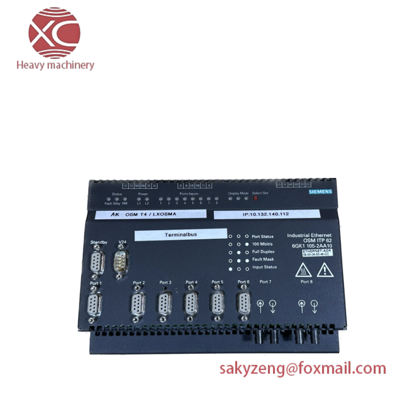 SIEMENS 6GK1 105-2AA10 OSM ITP62 Optical Switch Module