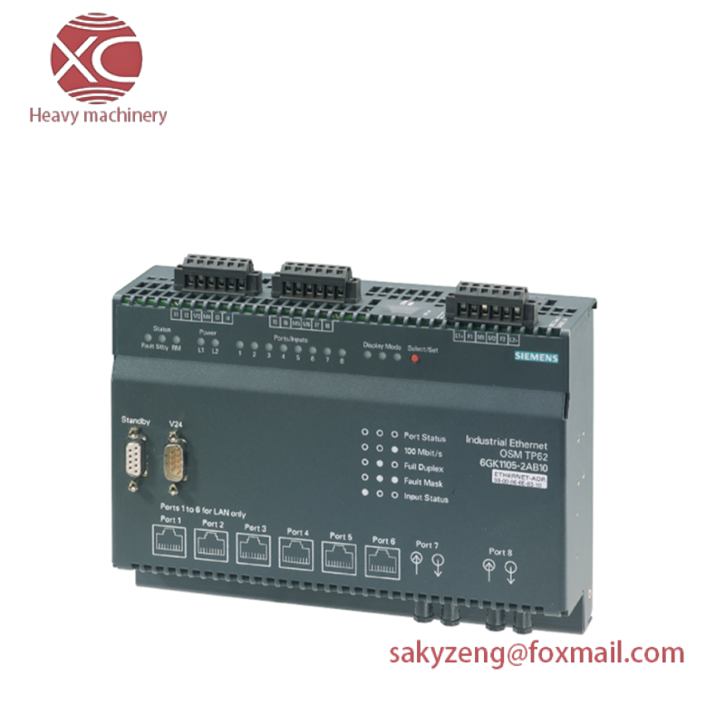 SIEMENS 6GK1 105-2AB10 digital inputs redundant