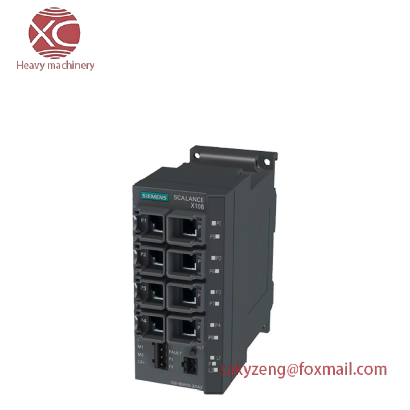 SIEMENS 6GK5108-0BA00-2AA3 SCALANCE X108