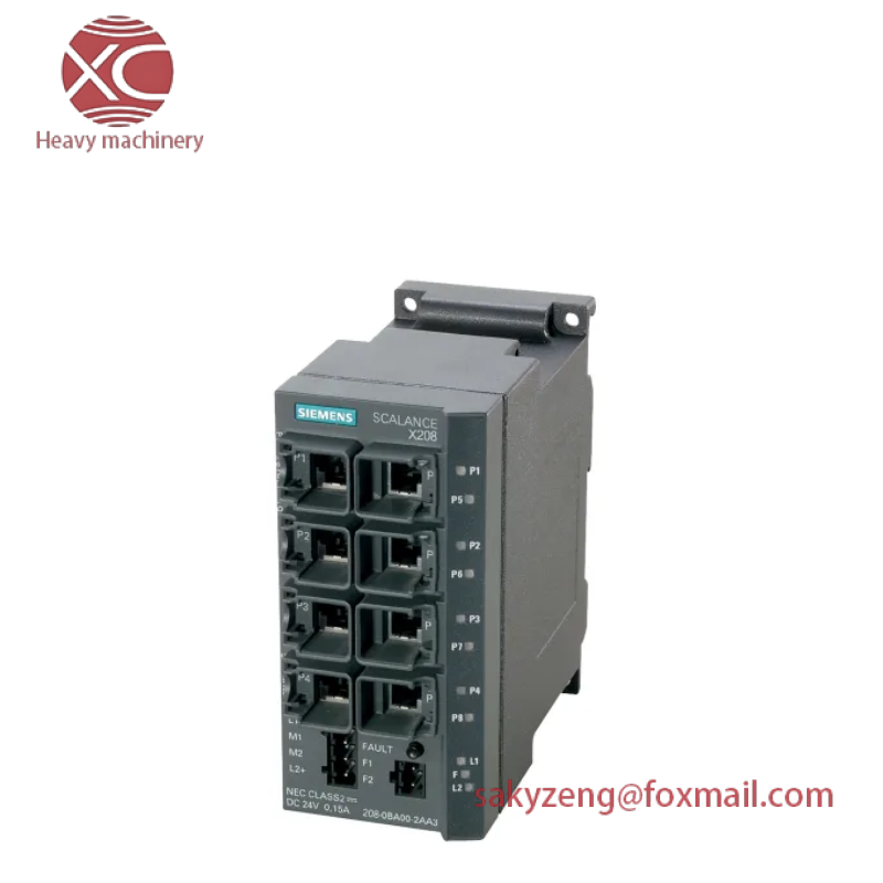 SIEMENS 6GK5208-0BA10-2AA3 SCALANCE X208
