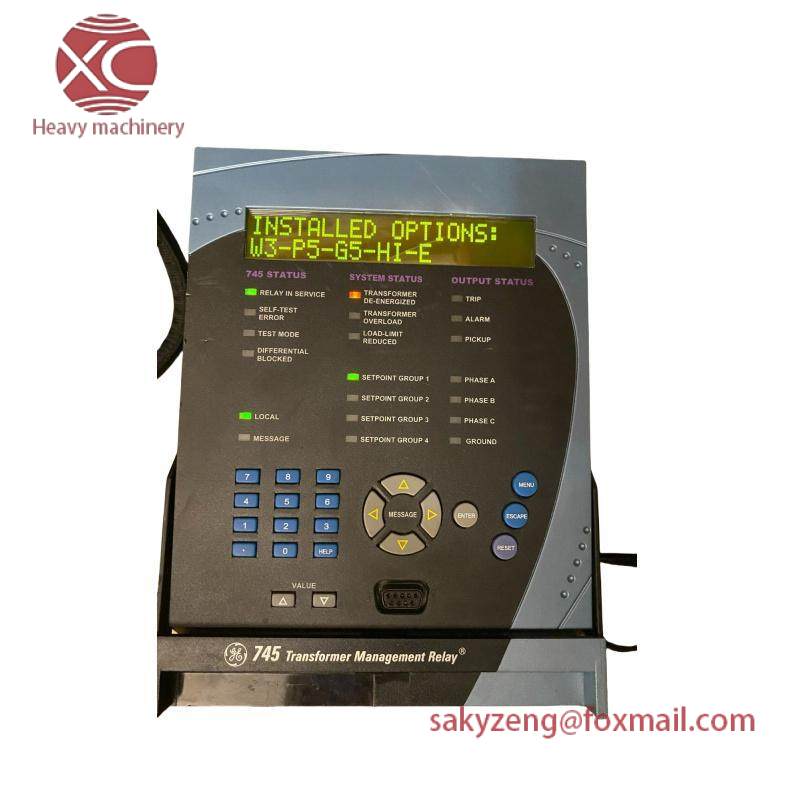 GE 745-W3-P511-G51-HI-R-E relays