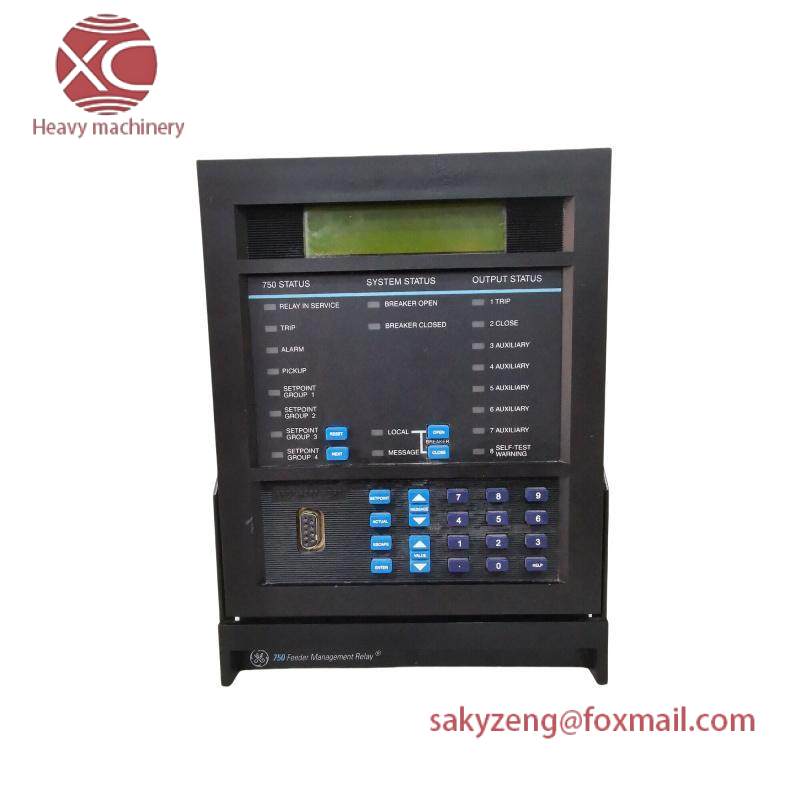 GE 750-P5-G5-D5-HI-A20-R-E-H FEEDER MANAGEMENT RELAY