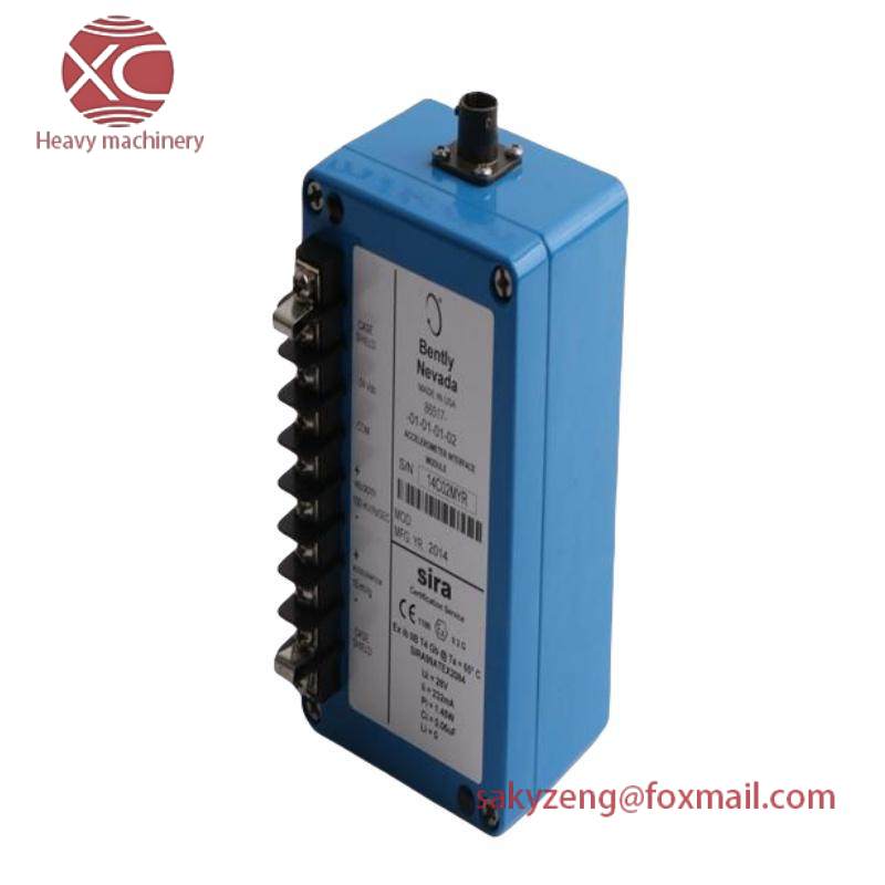 BENTLY NEVADA 86517-01-01-01-02 Accelerometer Interface Module