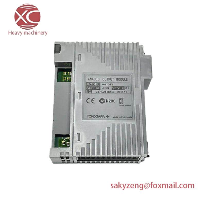 YOKOGAWA AAI543-H53 S1 ANALOG INPUT MODULE