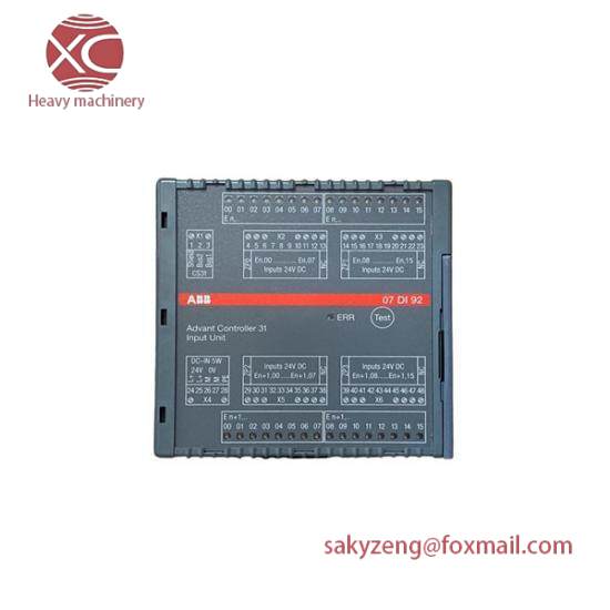 ABB 07DI92 WT92 GJR5252400R4101 Digital I/O module