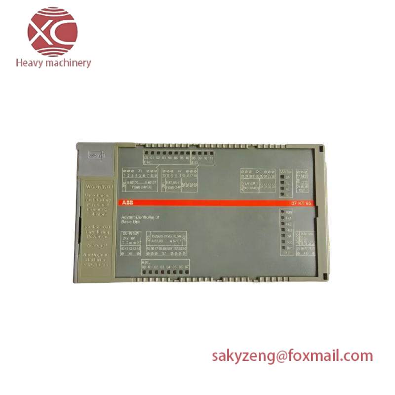 ABB 07KT95 Advant OCS 07 KT 95 Control Unit