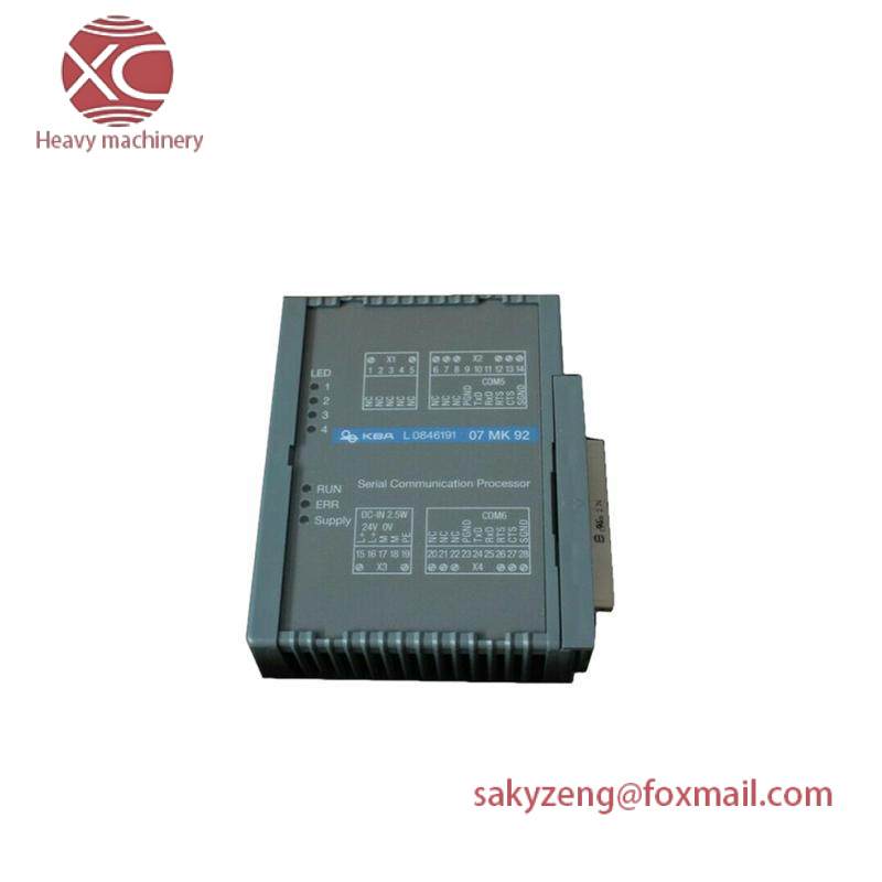 ABB 07MK92 GJR5253300R3161 communications processor