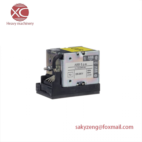 ABB 1SDA038312R1 UNDERVOLTAGE RELEASE SUPPLY VOLTAGE