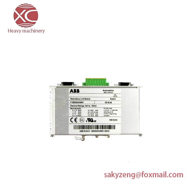 ABB 3BDZ000398R1 RLM01 PROFIBUS Redundancy Link Module