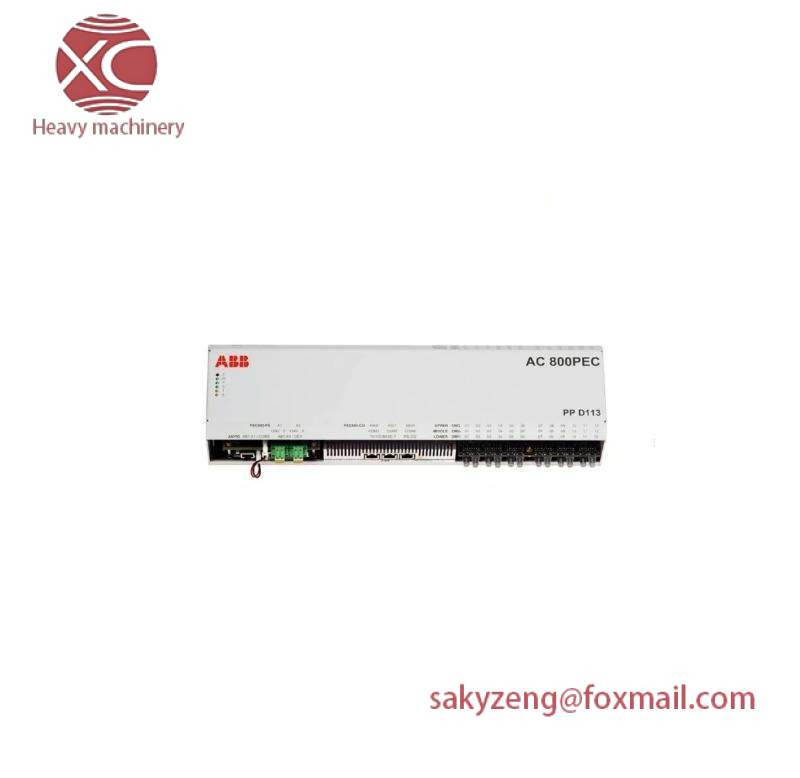 ABB 3BHE023784R2530 PP D113 B01-25-111000 controller