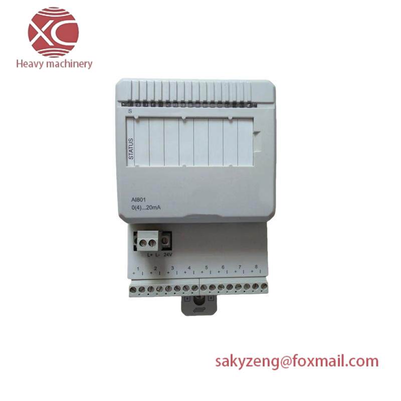 ABB 3BSE020512R1 AI801 Analog Input unit 8 ch