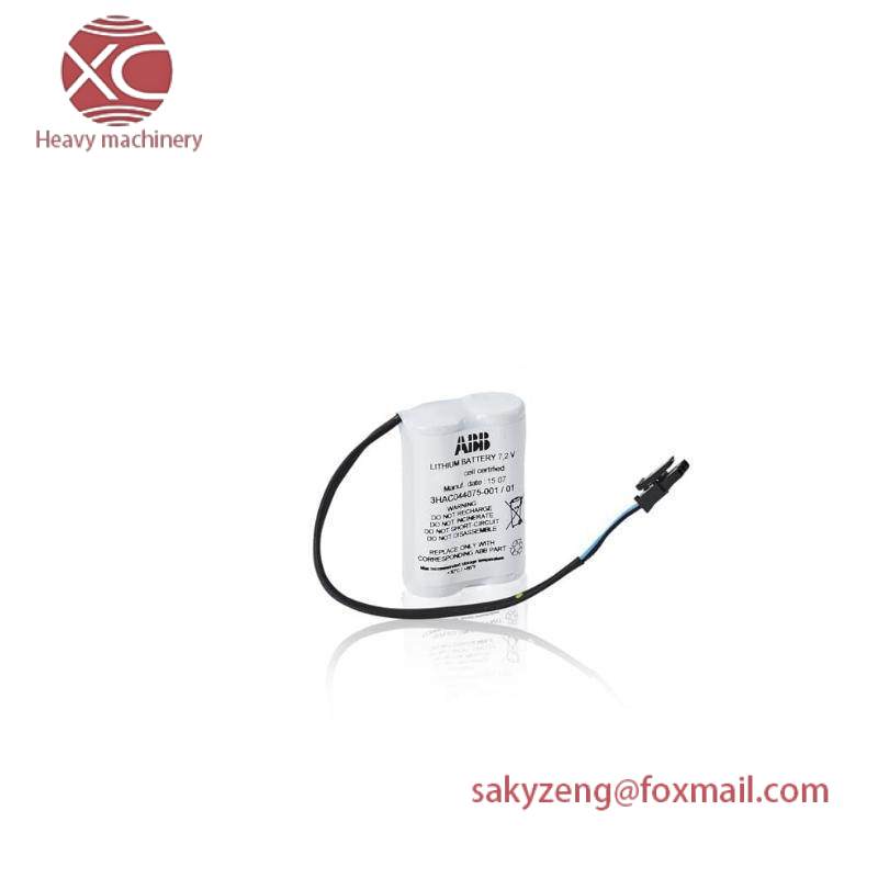 ABB 3HAC044075-001 SMB Battery for ABB Robot CPU