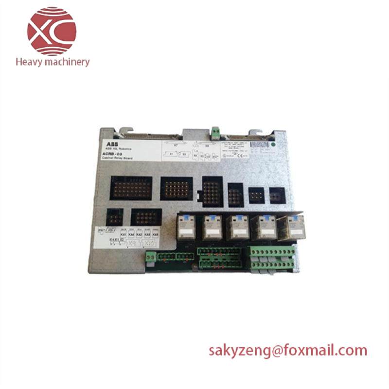 ABB ACRB-03 3HNE08250-1 Safety Cabinet Relay Board