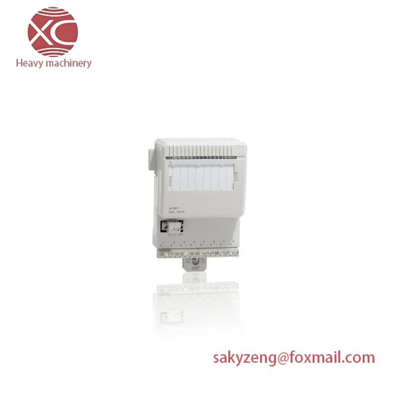 ABB AO801 3BSE020514R1 AO801 Analog output 8 ch