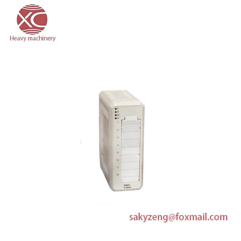 ABB AO810 3BSE008522R1 AO810 Analog output 1x8 ch