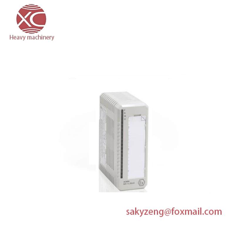 ABB AO890 8-channel intrinsically safe analog output module