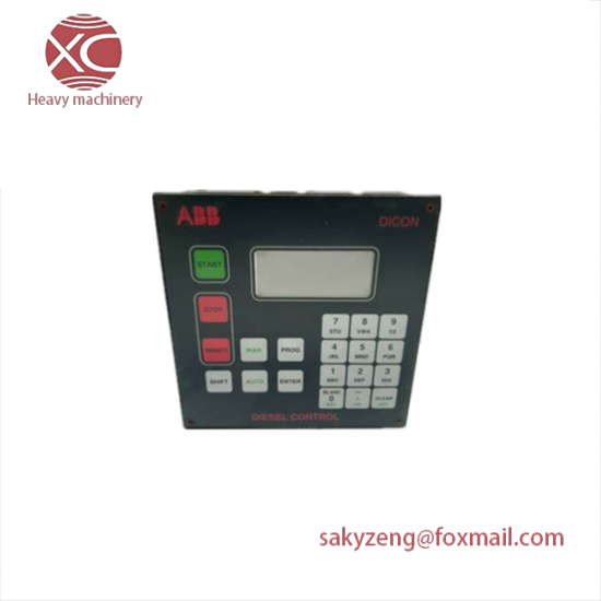 ABB CMA112 Diesel Control Display Panel