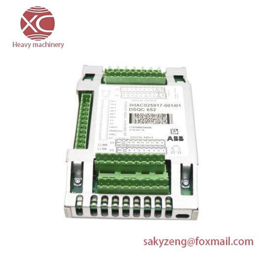 ABB DSQC652 3HAC025917-001/01 I/O Unit