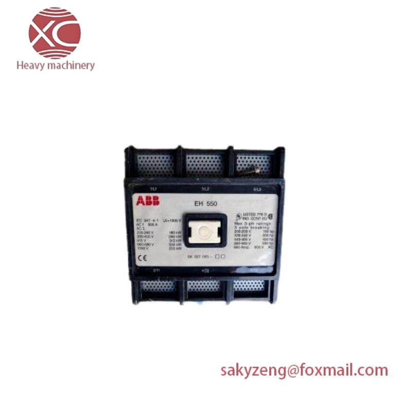 ABB EH550G 3P CONT.110VDC W/RECT.120V