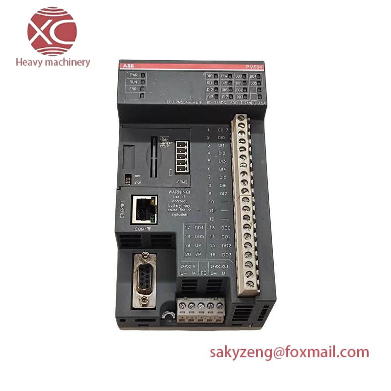 ABB PM554-T-ETH A0 PLC Automation CPU