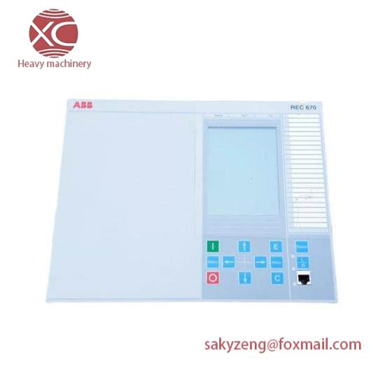 ABB REC670 1MRK000008-NB Bay Control Display