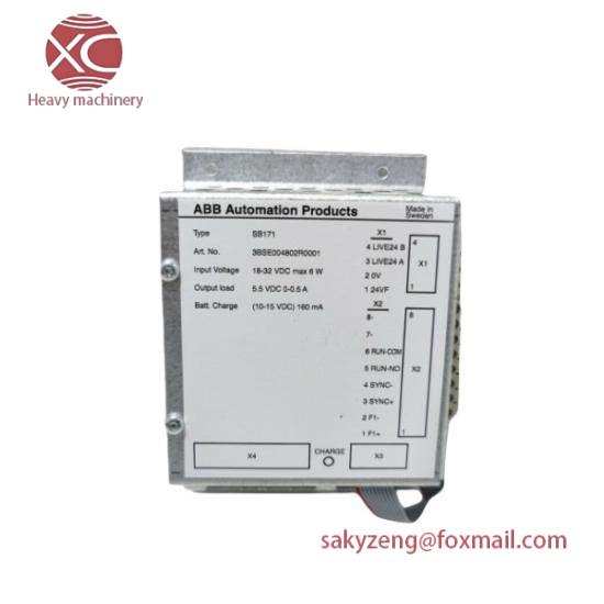 ABB SB171 3BSE004802R0001Power Supply