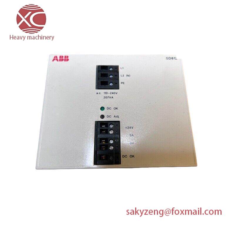 ABB SD812 Power supply module