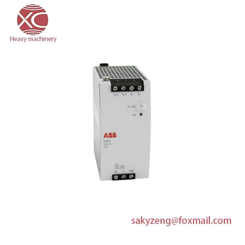 ABB SD833 800xA Series Power Supply