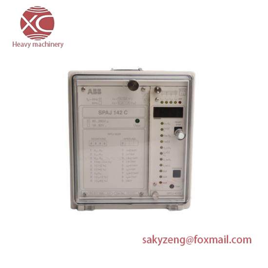 ABB SPAJ142C RS611006-AA Overcurrent and earth-fault relay
