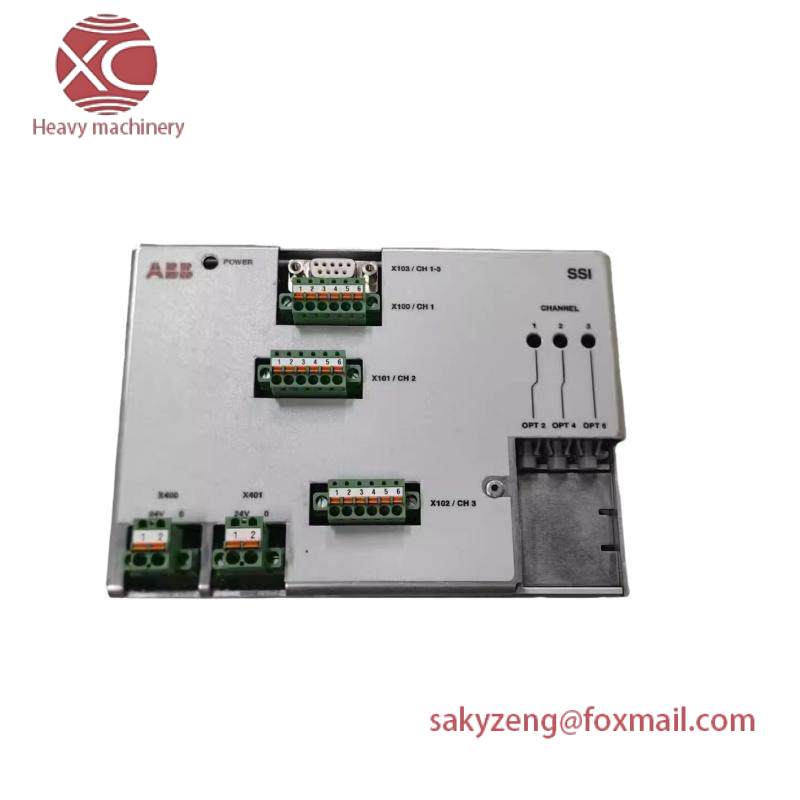 ABB XF D213 A 3BHE028122R0001 SSI Speed Sensor Interface