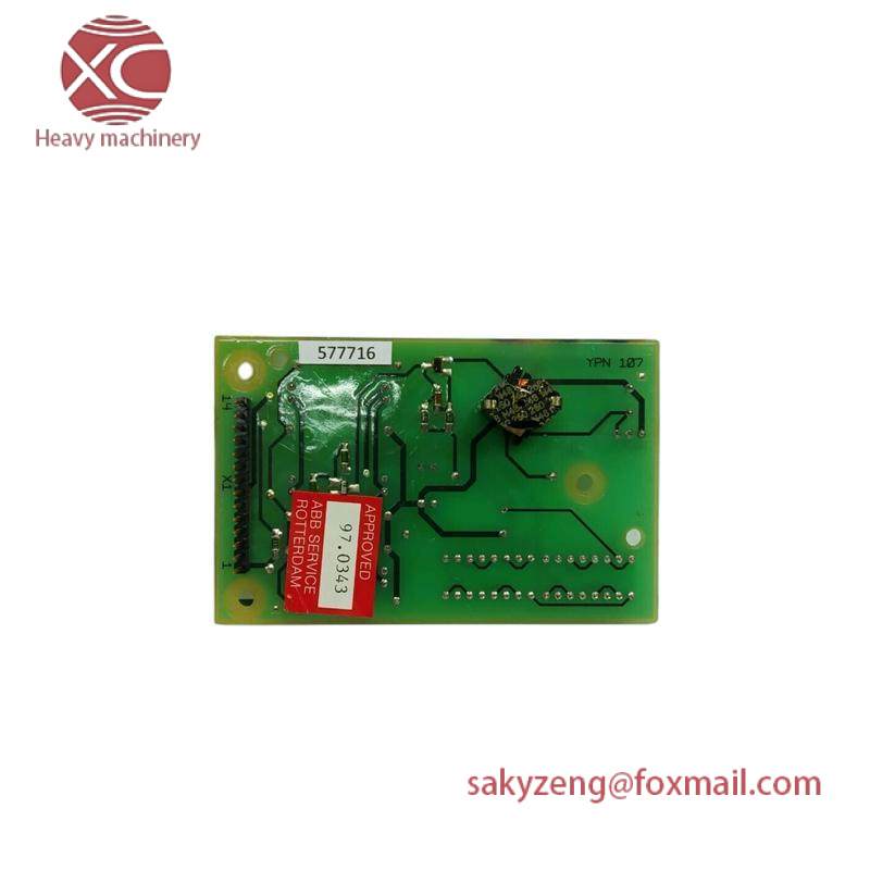 ABB YPN107A YT201001-DM Indication Unit Board