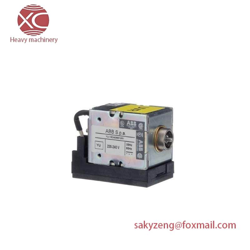 ABB YU-1SDA038312R1 UNDERVOLTAGE RELEASE SUPPLY