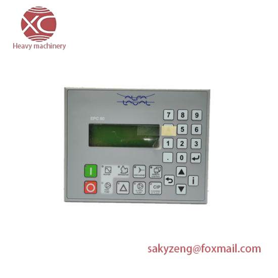 Alfa Laval EPC60 HMI 4B1260.00-K07 OPERATOR PANEL