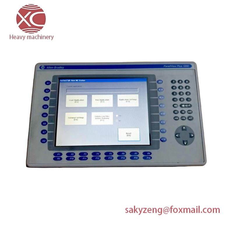 Allen Bradley 2711P-RDB10C/B Display module