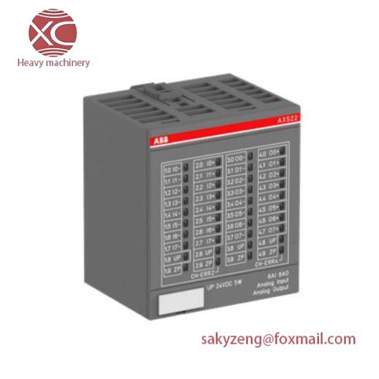 AX522 1SAP250000R0001  Analog I/O Module  ABB