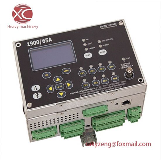 Bently Nevada 1900/65A 167699-02 General Purpose Equipment Monitor