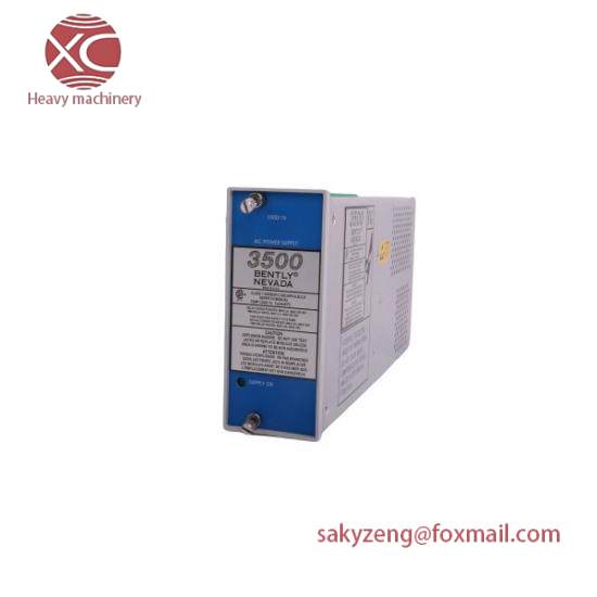 Bently Nevada 3500/15 129486-01  AC Power Supply Module