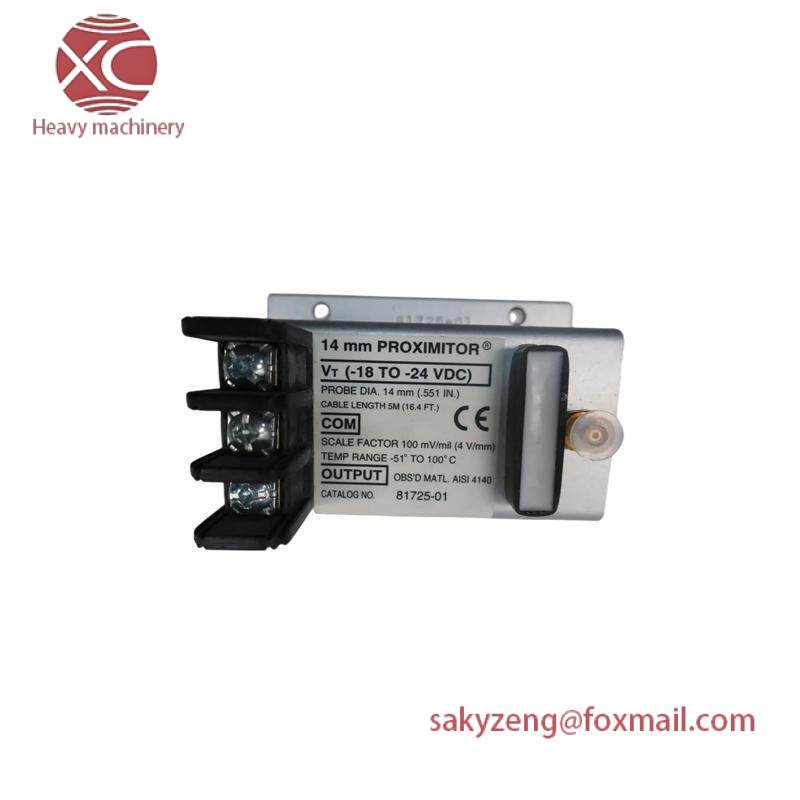 Bently Nevada 81725-01 PROXIMITOR SENSOR