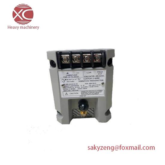 Bently Nevada 990-08-XX-01-00 2-Wire Vibration Transmitter