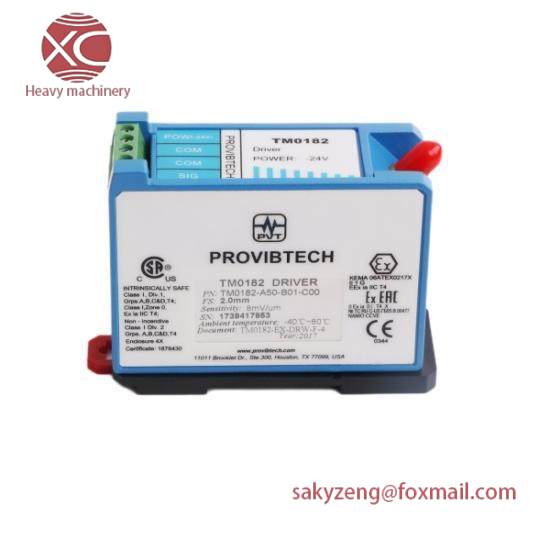 Bently Nevada WT0182-A50-B01-C00 Proximity Sensor
