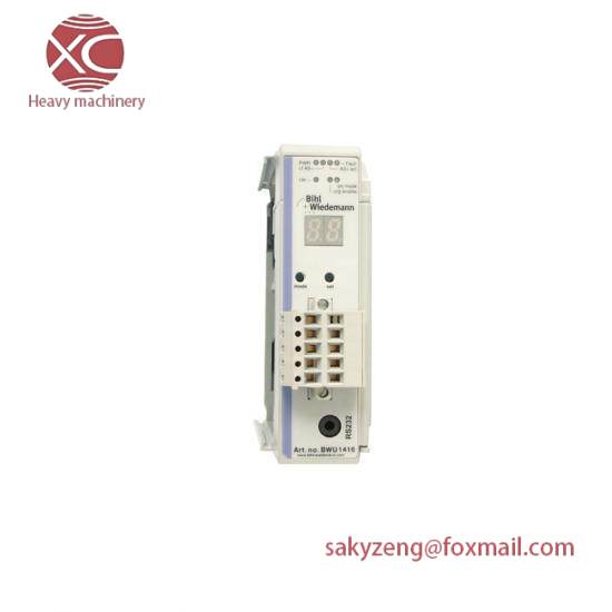 BIH2+WIEDERMANN BWU1840 BWU1416 AS-Interface Master/Scanner Module
