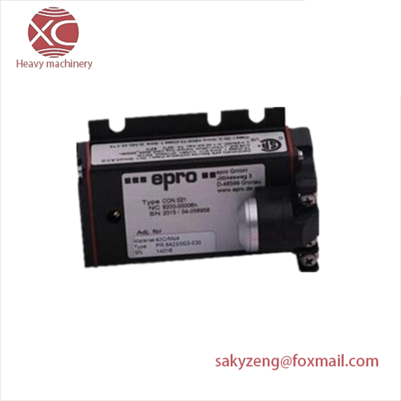 EMERSON A6125 Case Piezoelectric Vibration Monitor